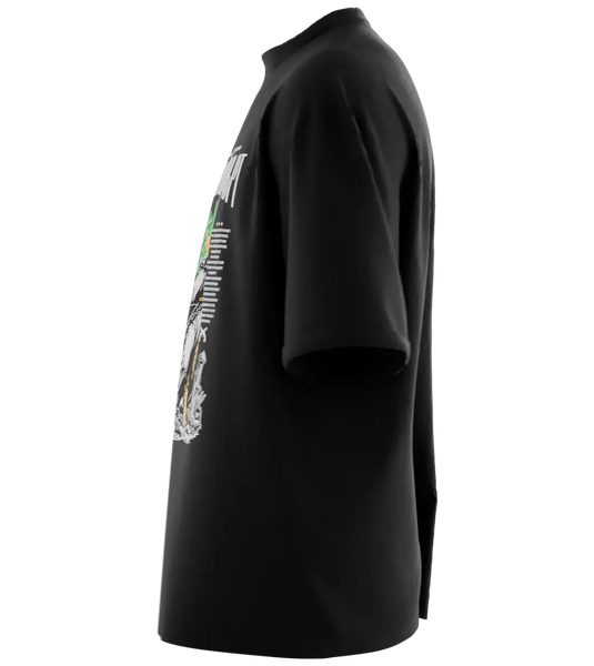 89stars | Мъжка Oversized тениска ’Райна Княгиня’ – Изрази своята гордост с тениската вдъхновена от българската свобода! - Мъжки oversized