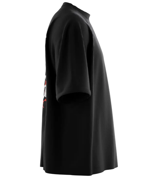 89stars | Мъжка Oversized тениска ’Stay Sassy’ – Смелост и стил в една тениска - Мъжки oversized