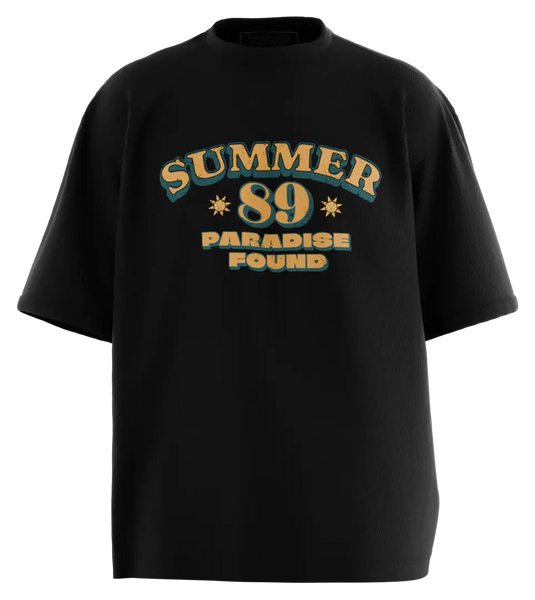 89stars | Мъжка Oversized тениска ’Summer Vibe’ – Лятото те зове! - Мъжки oversized