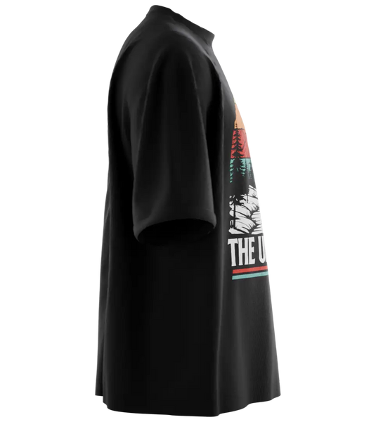 89stars | Мъжка Oversized тениска ’The Ultimate Escape’ – Перфектното Бягство в Природата! - Мъжки oversized