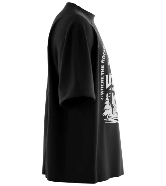 89stars | Мъжка Oversized Тениска ’Vitosha’ – Изрази свободата си с планината! - Мъжки oversized