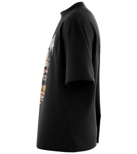 89stars | Мъжка Oversized тениска ’ZenReMasTa’ - За феновете на ZenReMasTa и стрийминг културата! - Мъжки oversized