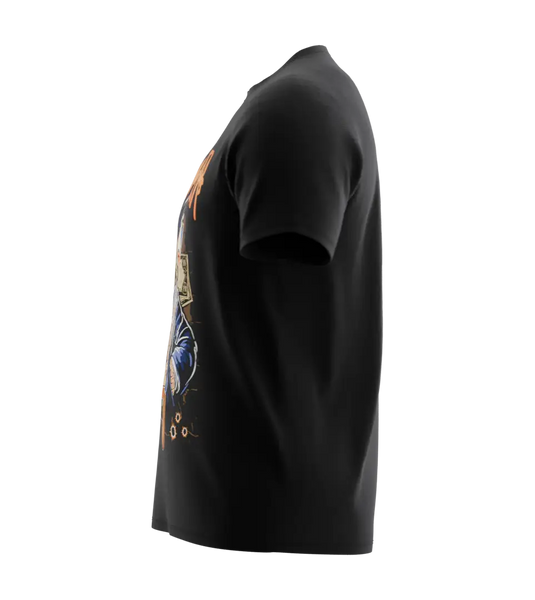 89stars | Мъжка Regular тениска ’Game Over’ – Гейминг самочувствие със златен отпечатък! - Мъжки regular