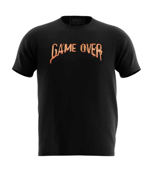 89stars | Мъжка Regular тениска ’Game Over’ – Гейминг самочувствие със златен отпечатък! - Мъжки regular