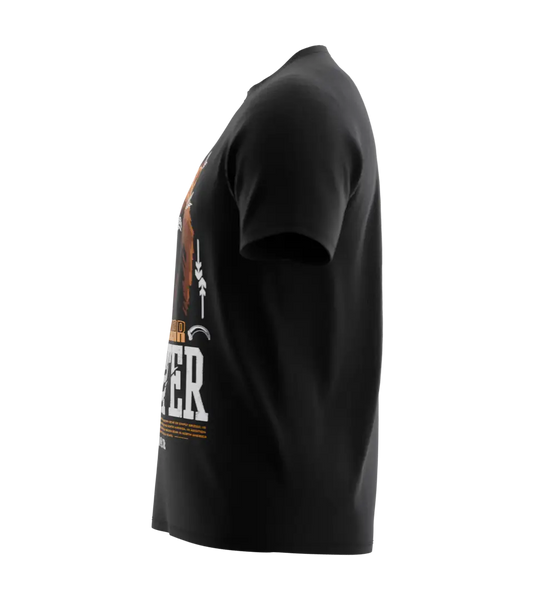 89stars | Мъжка Regular тениска ’Grizzly Bear Hunter’ – Силата на дивата природа! - Мъжки regular