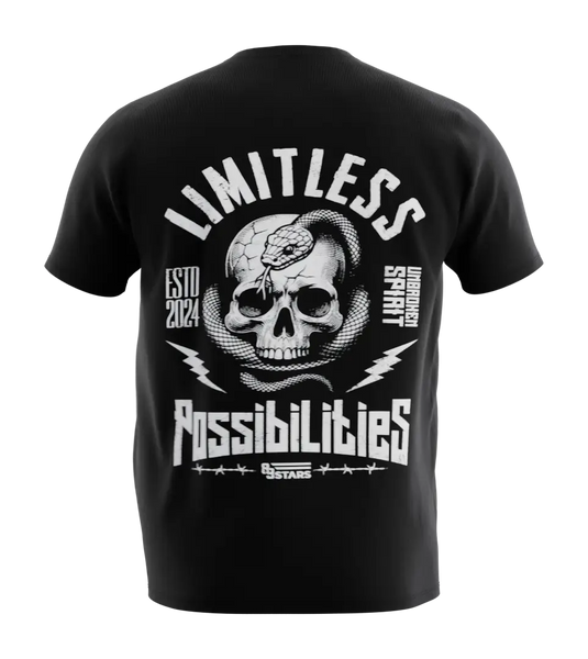 89stars | Мъжка Regular Тениска ’Limitless’ – Безкрайни възможности неограничени амбиции! - Мъжки regular
