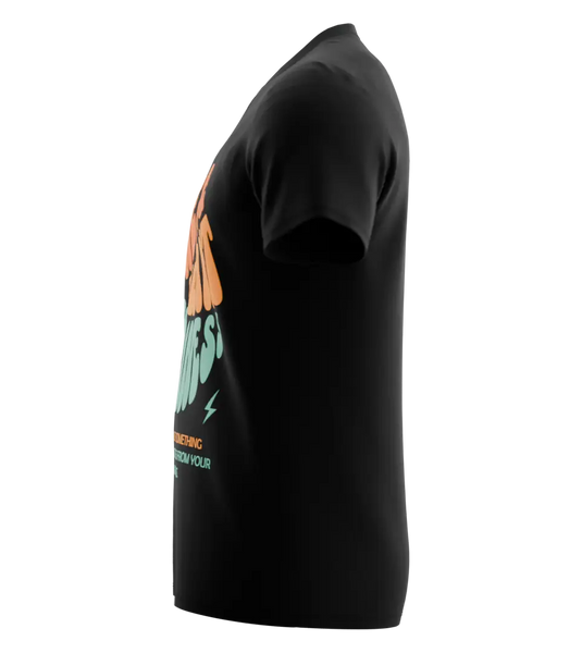 89stars | Мъжка V-neck тениска ’Happiness’ – Открий истинското щастие - Мъжки v-neck