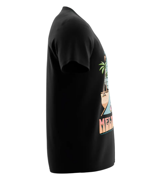 89stars | Мъжка V-neck тениска ’Melting Fun’ – Освежи стила си с доза лятно настроение! - Мъжки v-neck