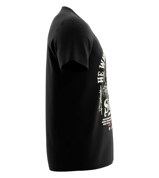 89stars | Мъжка V-neck тениска ’Seneca’ – Свободата е в смелостта! - Мъжки v-neck