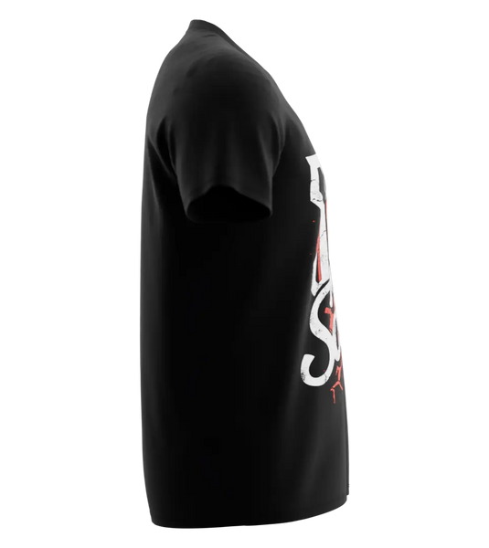 89stars | Мъжка V-neck Тениска ’Stay Sassy’ – Заяви своята решителност! - Мъжки v-neck