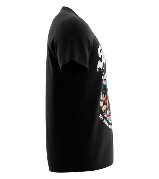 89stars | Мъжка V-neck тениска ’Swim Free’ – Освободи духа си в океана на свободата! - Мъжки v-neck