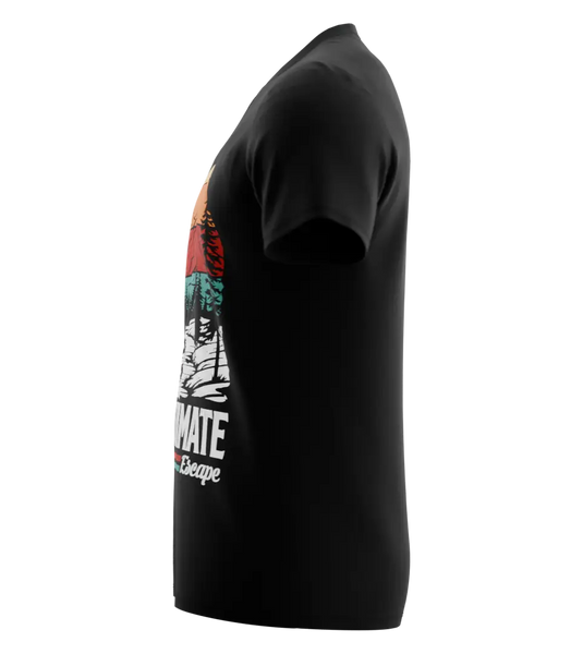 89stars | Мъжка V-neck тениска ’The Ultimate Escape’ – Бягство към природата! - Мъжки v-neck