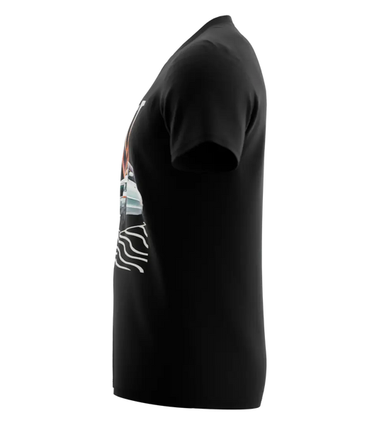 89stars | Мъжка V-neck тениска „W – Grand Marquis Mercury“ - Символ на класа и авторитет в градската джунгла! - Мъжки v-neck