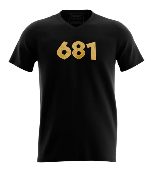 89stars | Мъжка V-neck тениска ’Аспарух’ – Носи силата на историята! - Мъжки v-neck