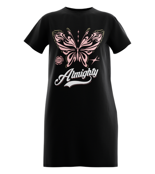 89stars | Дамска Туника ’Almighty’ – Елегантност на крилете на вдъхновението! - Черно / XS / Лице - Дамска туника