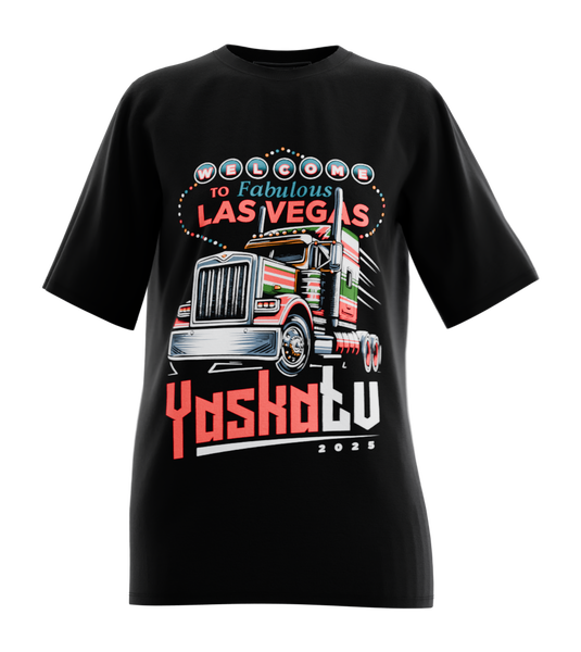 89stars | Дамска Oversized тениска ’YaskaTV’ – Стил и приключения в градските светлини! - Черно / XS / Лице - Дамски oversized