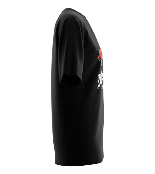 89stars | Дамска Oversized тениска ’Mortisha ’ – Стил мистерия и грация в една дреха! - Дамски oversized