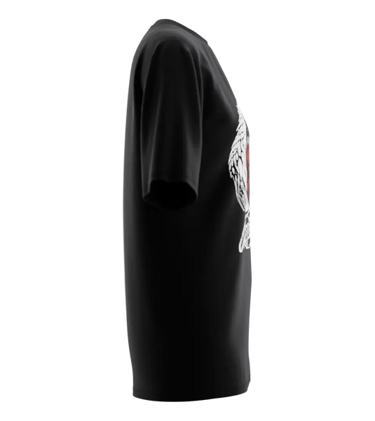 89stars | Дамска Oversized тениска ’NargaBrat’ – Разпери криле над свободата! - Дамски oversized