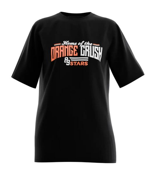 89stars | Дамска Oversized тениска ’Orange Crush’ – Тропическо настроение за летните дни! - Дамски oversized