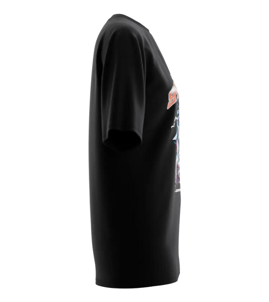 89stars | Дамска Oversized тениска ’Spectral’ – Мощ и мистерия в един дизайн! - Дамски oversized