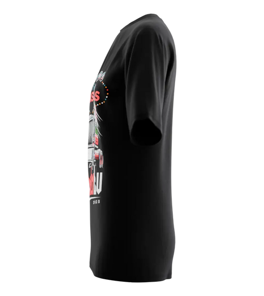 89stars | Дамска Oversized тениска ’YaskaTV’ – Стил и приключения в градските светлини! - Дамски oversized