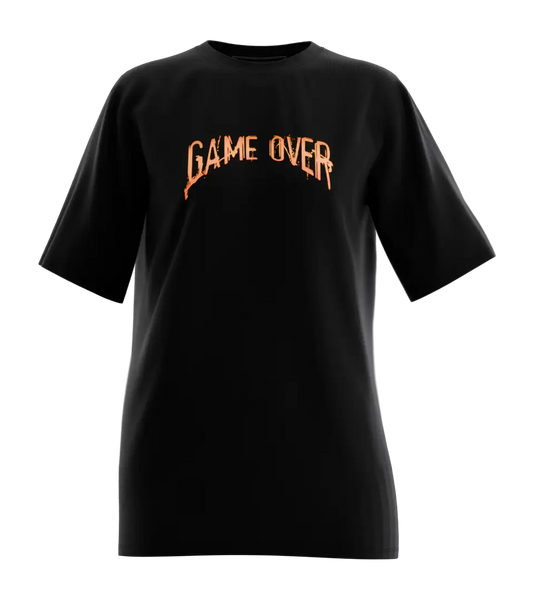 89stars | Дамска Oversized тениска ’Game Over’ – Надмощие гейминг и непобедим стил! - Дамски oversized
