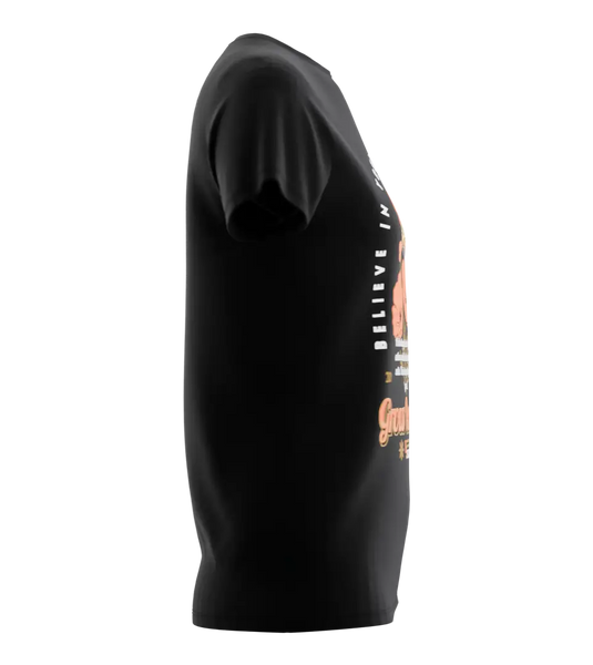 89stars | Дамска Regular тениска ’Grow Positive’ – Нека усмивката ти разцъфти! - Дамски regular