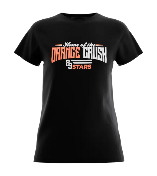 89stars | Дамска Regular тениска ’Orange Crush’ – Летният рай те очаква! - Дамски regular