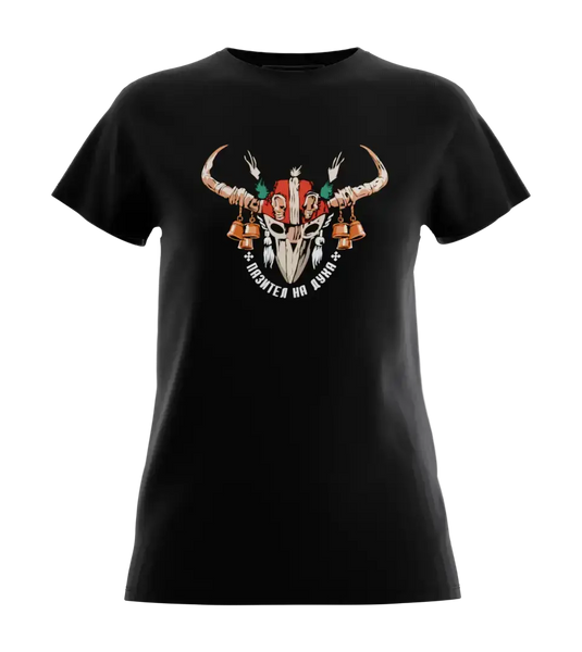 89stars | Дамска Regular Тениска ’Пазител на духа’ – Традиция и мистерия в един дизайн! - Дамски regular