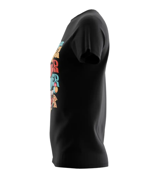 89stars | Дамска Regular тениска ’Summer Party’ – Напомняне за безгрижните моменти радост и слънце! - Дамски regular