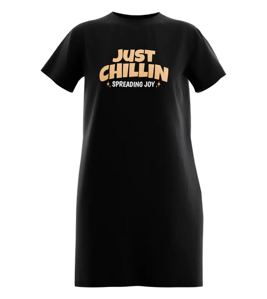 89stars | Дамска Туника ’Just Chillin’ – Носи радост и усмивка с уникален дизайн! - Дамска туника