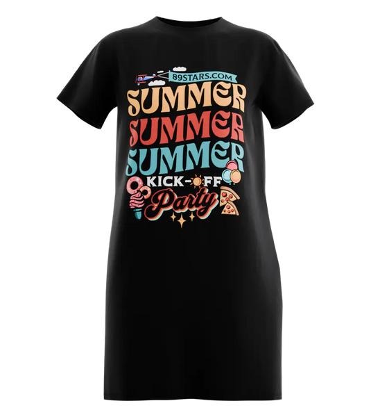 89stars | Дамска Туника ’Summer Party’ – Лятна енергия и безкрайно настроение! - Черно / XS / Лице - Дамска туника