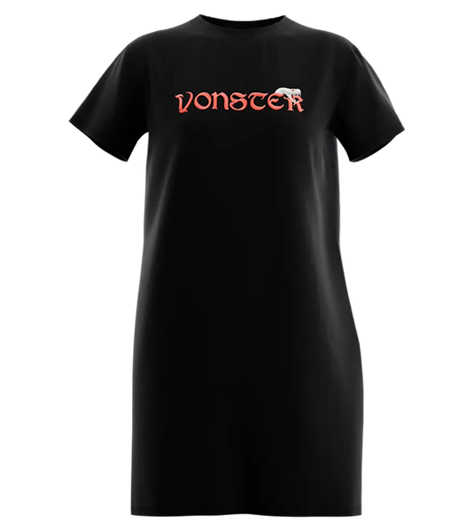 89stars | Дамска Туника “Vonster” – Красива. Смъртоносна. Безмилостна. Черно / XS / Лице Дамска туника