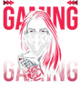 Girl Who Loves Gaming