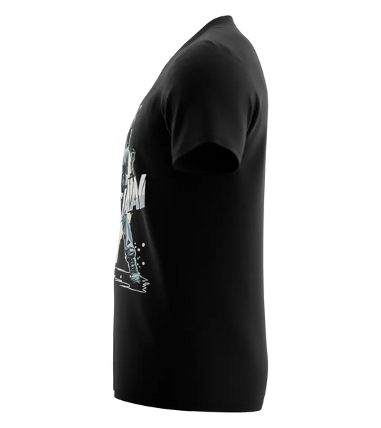 89stars | Мъжка V-neck тениска „Флашвааам“ – Влизаш с гръм и..Блясък! - Мъжки v-neck