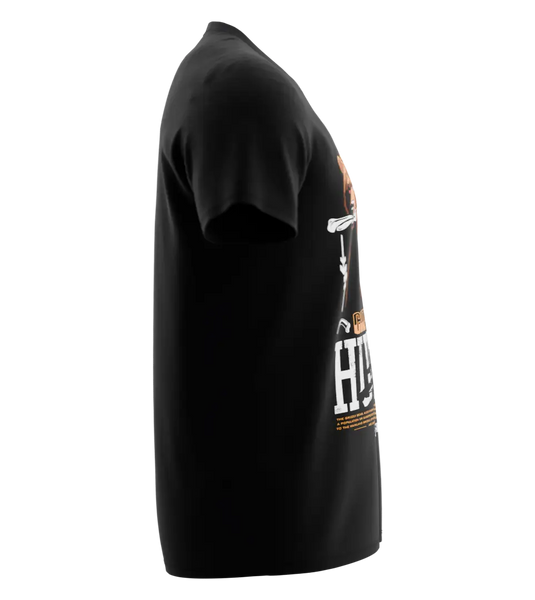 89stars | Мъжка V-neck тениска ’Grizzly Bear Hunter’ – Освободи дивия дух! - Мъжки v-neck