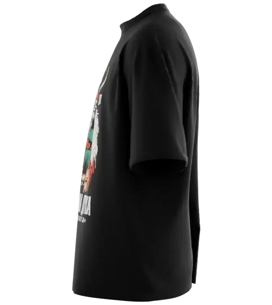 89stars | Мъжка Oversized тениска ’Пазител на Духа – Традиция мистика и сила’ - Мъжки oversized