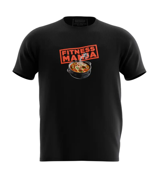 89stars | Мъжка Regular тениска ’fitnesmanja’ – Гладен за мускули гладен за стил Мъжки regular