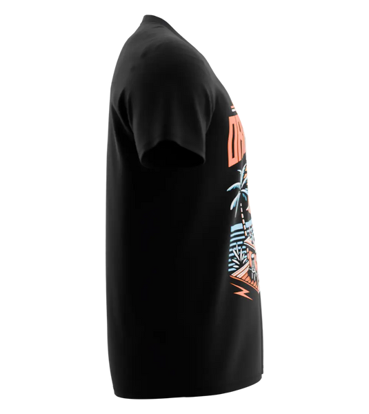 89stars | Мъжка V-neck тениска ’Orange Crush’ – Оазисът на лятното освежаване! - Мъжки v-neck