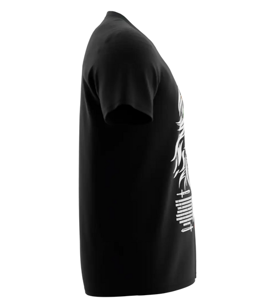 89stars | Мъжка V-neck тениска ’Strength’ – Лъвска сила във всяка нишка! - Мъжки v-neck