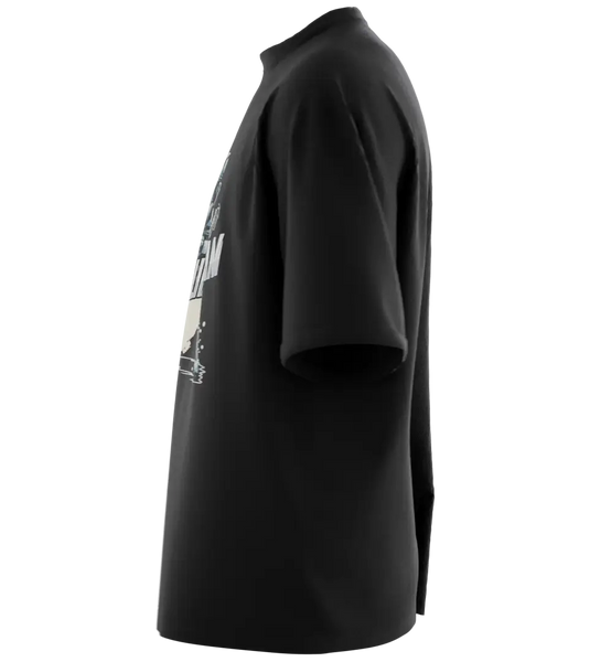 89stars | Мъжка Oversized тениска ’Флашвааам’ – Тактическо надмощие с визия и стил! - Мъжки oversized