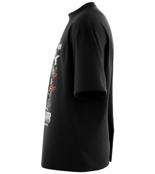 89stars | Мъжка Oversized тениска ’Ботев – Символ на свободата и революционния дух’ - Мъжки oversized