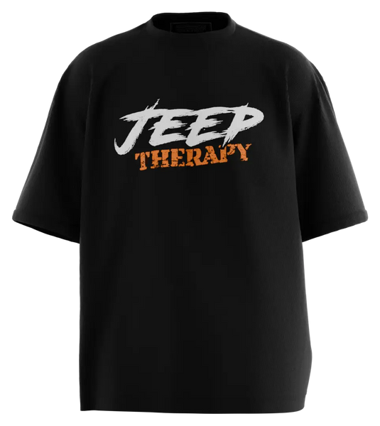 89stars | Мъжка Oversized тениска ’Jeep Therapy’ – Свобода на пътя! - Мъжки oversized