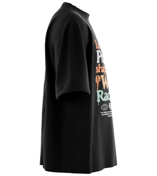 89stars | Мъжка Oversized тениска ’Live with Purpose’ – Промени света със замах - Мъжки oversized