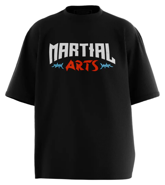 89stars | Мъжка Oversized тениска ’Martial Arts’ – Изкуството на силата и хармонията! - Мъжки oversized