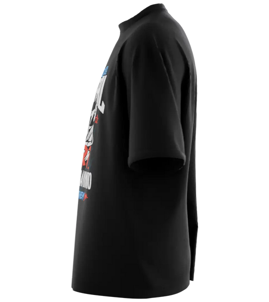 89stars | Мъжка Oversized тениска ’Martial Arts’ – Изкуството на силата и хармонията! - Мъжки oversized