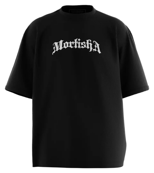 89stars | Мъжка Oversized тениска ’Mortisha’ - Изкуството на тъмната естетика в твоя гардероб! - Мъжки oversized