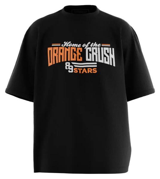 89stars | Мъжка Oversized тениска ’Orange Crush’ – Освежаващ стил за всяко лято! - Мъжки oversized