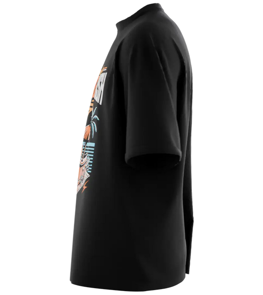 89stars | Мъжка Oversized тениска ’Orange Crush’ – Освежаващ стил за всяко лято! - Мъжки oversized