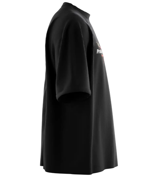 89stars | Мъжка Oversized тениска ’Problem Maker 88’’ – Символ на решителност и сила! - Мъжки oversized